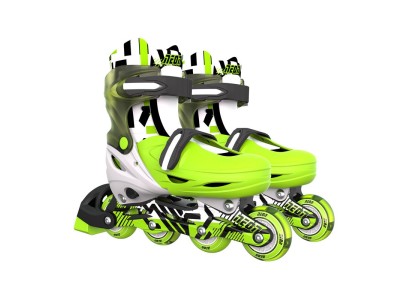 Роликові ковзани Neon Inline, розмір 34-37, зелений
