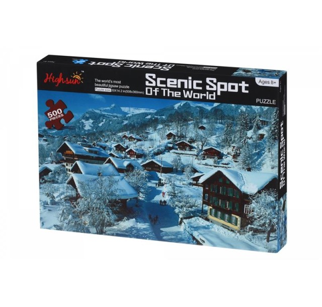 Пазл Same Toy Scenic Spot 500ел