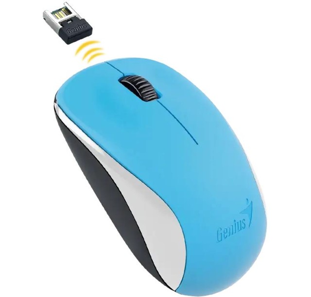 Миша Genius NX-7000, WL, синій