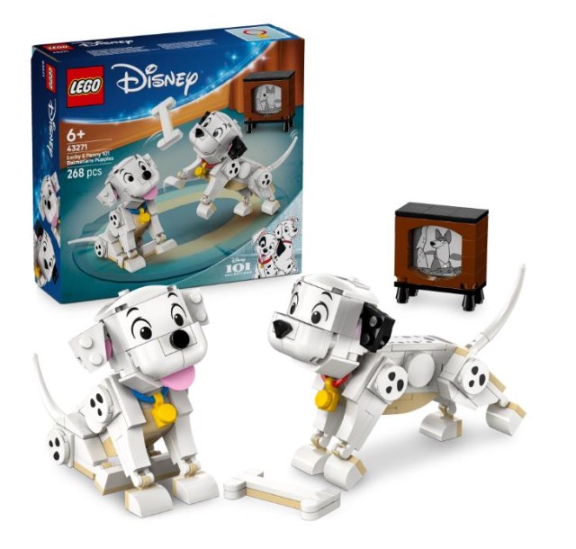 Конструктор LEGO Disney Classic Лакі та Пенні. 101 далматинець