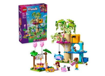 Конструктор LEGO Friends День народження кота і будинок на дереві