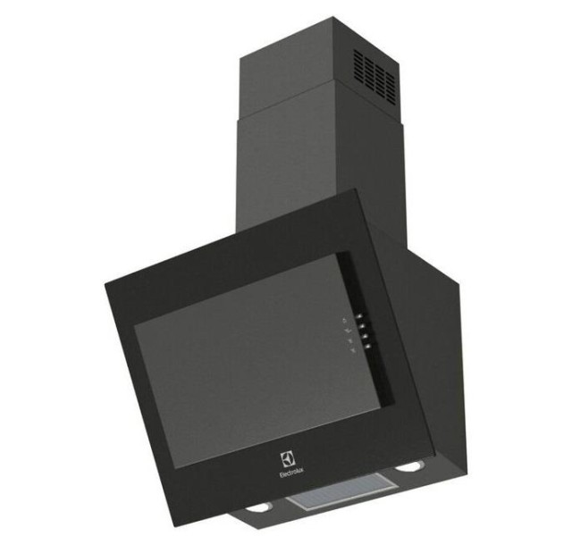 Витяжка Electrolux вертикальна, 60см, 600м куб год., чорний