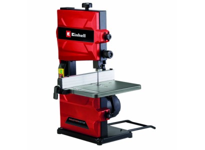 Пила стрічкова Einhell TC-SB 200/1, 250 Вт, 1400 об/хв, 900 м/хв, стіл 305x305 мм, виліт 200 мм, 15.8 кг