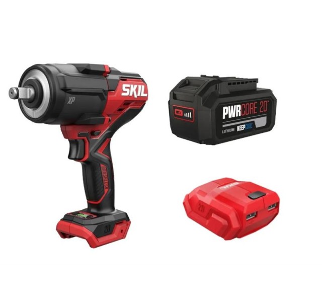 Гайковерт ударний SKIL 3285 CA XP безщітковий 20В 1х5А·год до 2850об·хв 700Нм 2.25кг