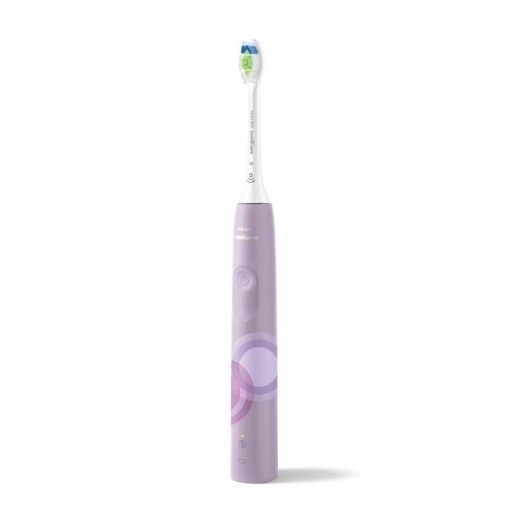 Щітка зубна електр. Philips, Sonicare 4100 Series, 31т. колив/хв, насадок-1, бузковий