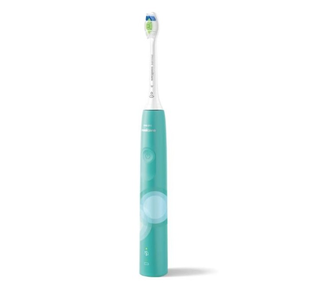 Щітка зубна електр. Philips, Sonicare 4100 Series, 31т. колив/хв, насадок-1, зелений