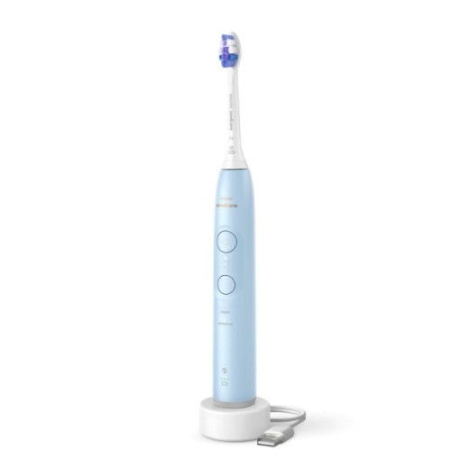 Щітка зубна електр. Philips, Sonicare 6100 Series, 62т. колив/хв, насадок-1, блакитний