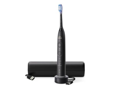 Щітка зубна електр. Philips, Sonicare 7100 Series, 62т. колив/хв, насадок-1, футляр, чорний