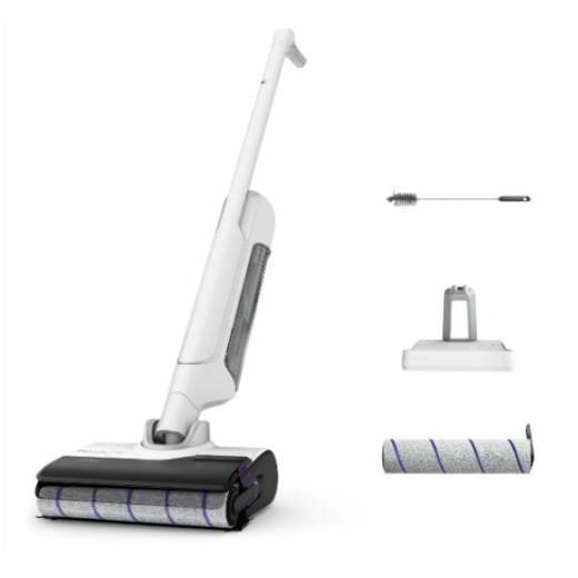 Пилосос Rowenta безпровідний миючий X-Clean 10, 200Вт, конт пил -0.67л, конт для води-0.73л, автон. робота до 60хв, вага-4.15кг, НЕРА, білий