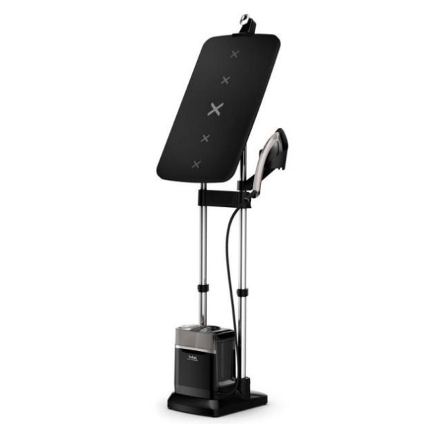 Прасувальна система Tefal IXEO Power, 2170Вт, 1100мл, паровий удар -350гр, постійна пара - 100гр, з дошкою для прасування, нерж. сталь, чорно-сірий