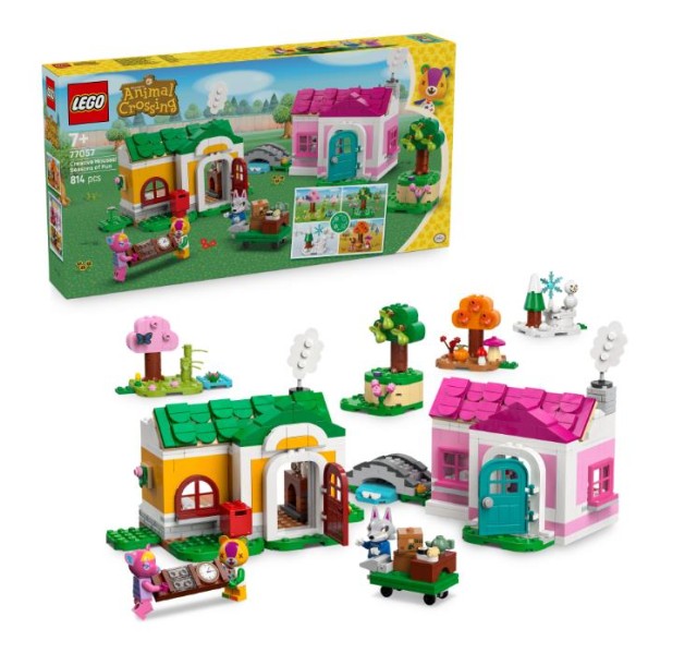 Конструктор LEGO Animal Crossing Творчі будинки: сезони розваг
