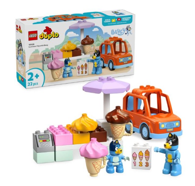 Конструктор LEGO DUPLO Bluey Подорож із морозивом із Блуї