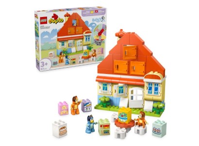Конструктор LEGO DUPLO Bluey Родинний дім Блуї із грою на запам'ятовування