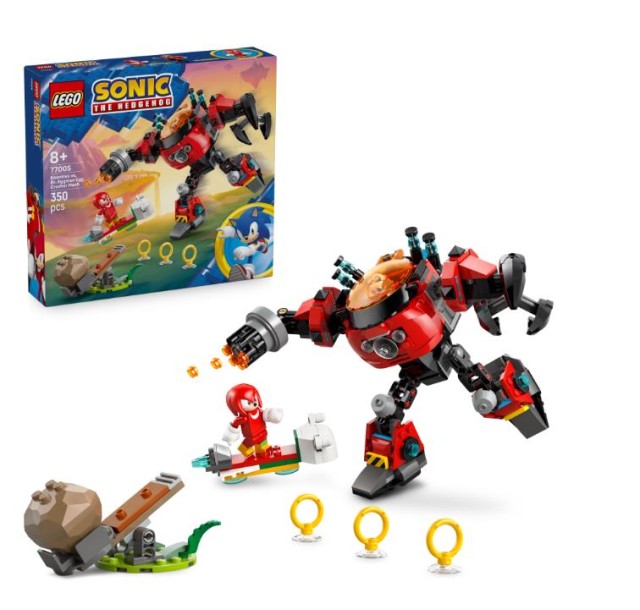 Конструктор LEGO Sonic Knuckles vs. Dr. Eggman Egg Crusher Mech