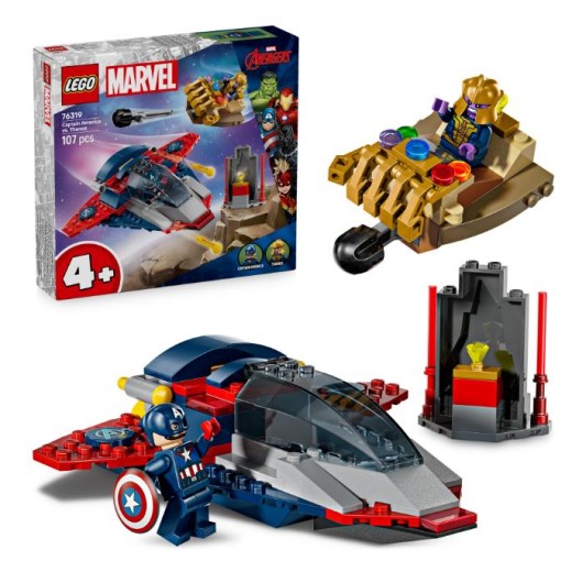 Конструктор LEGO Super Heroes Капітан Америка проти Таноса