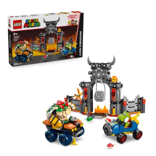 Конструктор LEGO Super Mario Mario Kart – Bowser та його замок
