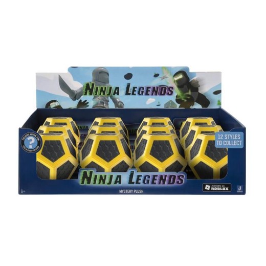 М'яка іграшка-сюрприз Roblox Micro Blind Plush Ninja Legends S2 в ас.