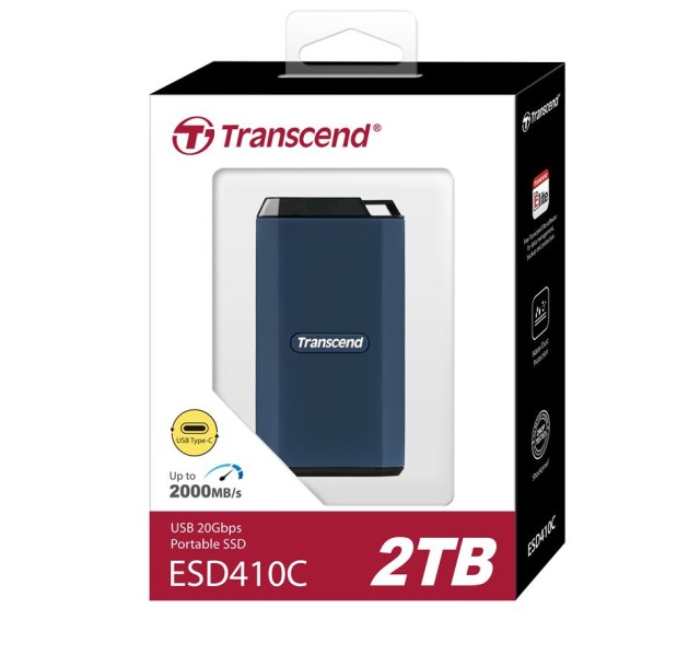 Портативний SSD Transcend 2TB USB 3.2 Gen 2 Type-C ESD410C
