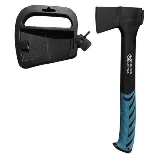 Сокира універсальна Konner&Sohnen KS CA640 руків'я склопластик прогумоване покриття PTFE 35,5см 640гр