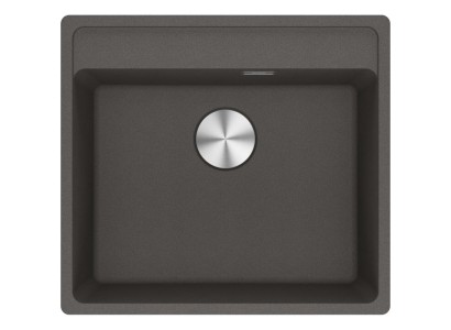 Мийка кухонна Franke Maris, фраграніт, прямокутник, без крила, 560х510х200мм, чаша - 1, врізна, MRG 610-52 TL, сірий сланець