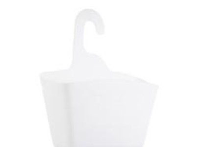 Кошик підвісний Ardesto Vigor 24x7x25.5см, поліпропілен, білий