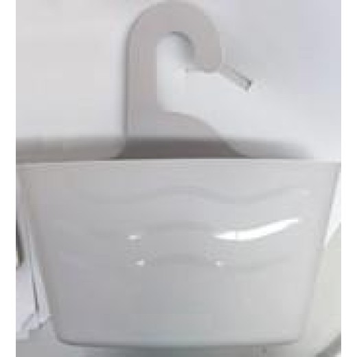 Кошик підвісний Ardesto Vigor 24x7x25.5см, поліпропілен, сірий