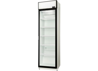 Холодильна вітрина Snaige, 202.5x60х60, 385л, полок - 5, зон - 1, бут-224, 1дв., ST, банер, білий