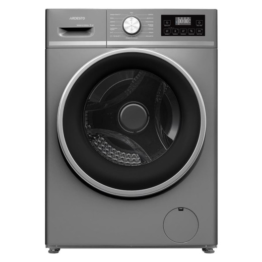 Пральна машина ARDESTO фронтальна Black Mars, 8кг, 1200, А+++, 55см, дисплей, пара, інвертор, сірий