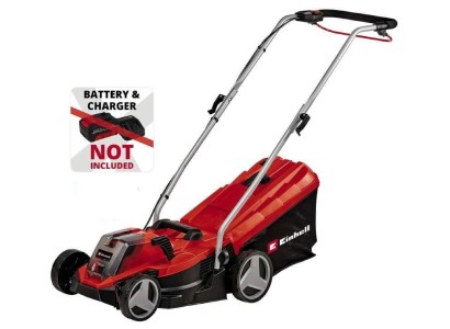 Газонокосарка акумуляторна Einhell безщіткова GE-CM 18/33 Li- Solo 18В 33см 25-65мм 30л 10.1кг без АКБ та ЗП