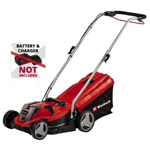Газонокосарка акумуляторна Einhell безщіткова GE-CM 18/33 Li- Solo 18В 33см 25-65мм 30л 10.1кг без АКБ та ЗП