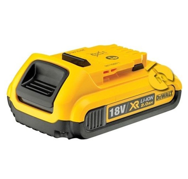Акумулятор DeWalt 18В Li-lon 2А·год 0.4кг