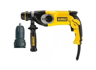 Перфоратор мережевий DeWalt SDS-Plus 900Вт 3.0 Дж 0-5350уд/хв 0-1450об/хв 3 режими кейс 3.1кг