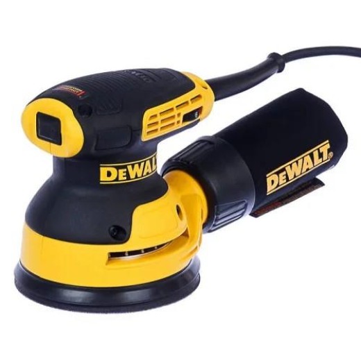 Шліфмашина ексцентрикова DeWalt 280Вт 8000-12000об/хв 125мм амплітуда 2.6мм 1.28кг