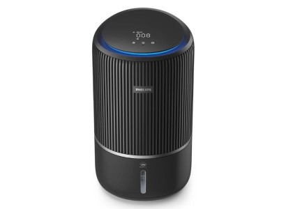 Очисник повітря Philips 2 в 1 PureProtect Water Series 3400, 78м2, 300м3/год, Nano, НЕРА,попередн.,угольний фільтр, Wi-Fi, датчик якості, температ,вологості, те