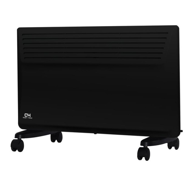 Конвектор електричний Cooper&Hunter Domestic Black CH-1500ED 1500 Вт, 20 м2, IP24, ел. керування, чорний