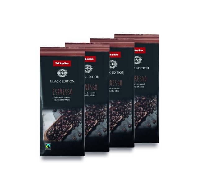 Кава Miele зерна Espresso, 4x250г, 80% арабіка, 20% робуста