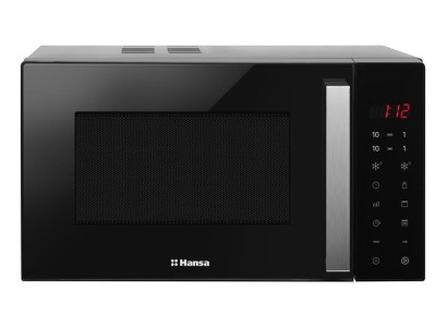 Мікрохвильова піч Hansa, 20л, електрон. керування, без поворотного столу, 700Вт, гриль, чорний