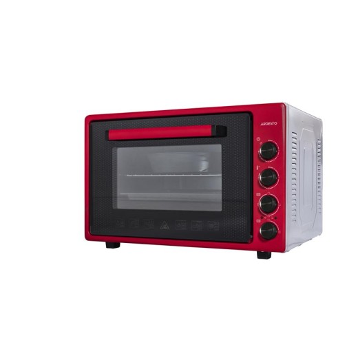 Піч електрична ARDESTO, 70л, 2000Вт, механіч., подвійне скло, рожен, малиновий