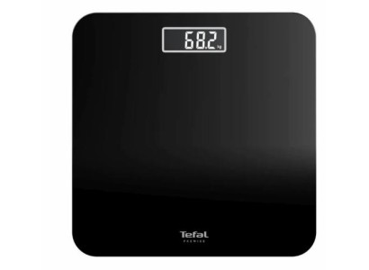 Ваги Tefal підлогові Premiss, 160кг, AAAx2 в комплекті, скло, чорний