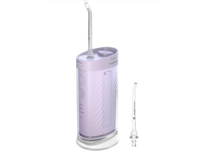 Іригатор Philips портативний Sonicare Compact Flosser 1000, чаша 200 мл, складний, фіолетовий