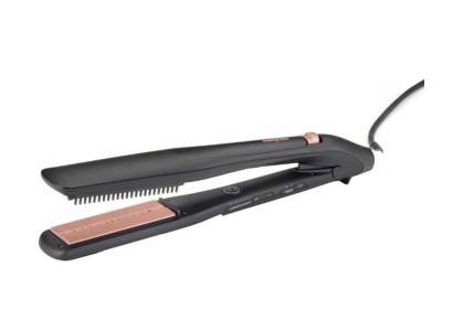 Випрямляч Babyliss Steam Lux Styler, 56Вт, темп.режимов-5, 170-210 °C, термо килимок, кераміка, чорний