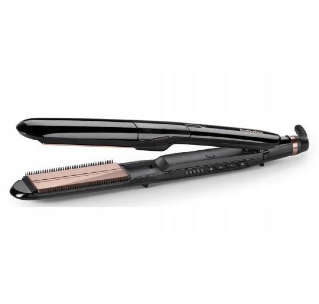 Випрямляч Babyliss Steam Smoth, темп.режимів-5, 150-230°C, з парою, термо килимок, кераміка, чорний