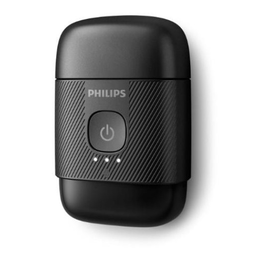 Бритва електр. Philips роторна Shaver 500 Series,  бритв.головок-2, Li-Ion, сух.+волог., дорожн.футляр, чорний
