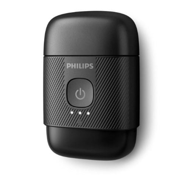 Бритва електр. Philips роторна Shaver 500 Series,  бритв.головок-2, Li-Ion, сух.+волог., дорожн.футляр, чорний