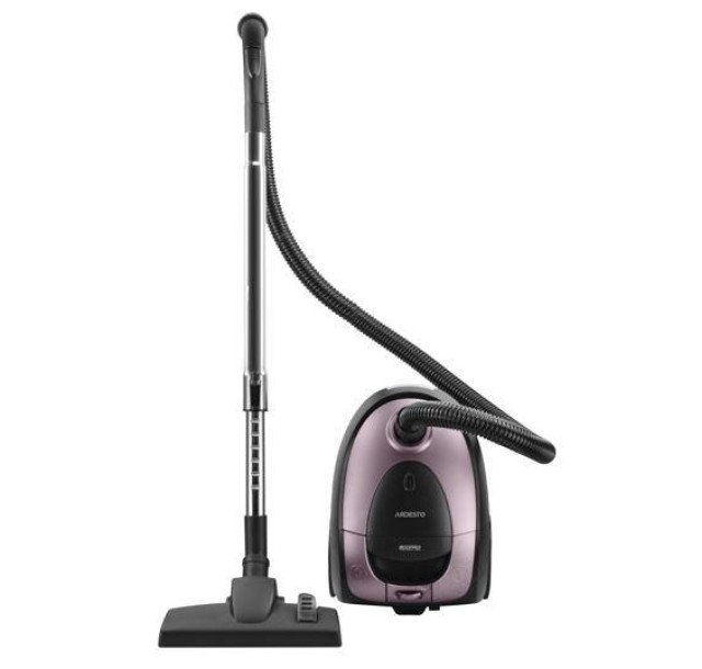 Пилосос Ardesto мішковий, 800Вт, мішок- 2.5л, HEPA, чорно-бронзовий