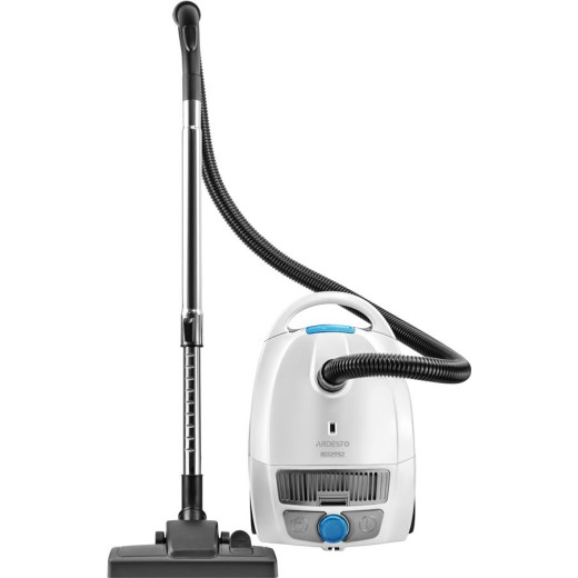 Пилосос Ardesto мішковий, 800Вт, мішок- 3.5л, HEPA, білий