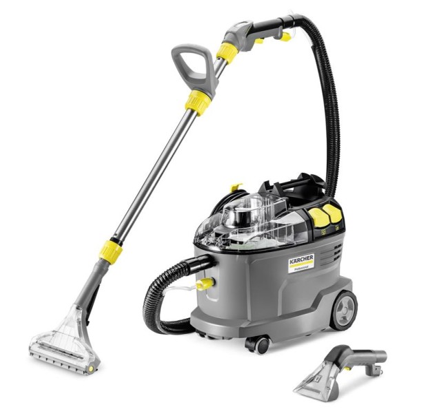 Пилосос професійний миючий Karcher Puzzi 8/1 Adv 1200Вт 270мБар контейнер 8/7л 8.6кг
