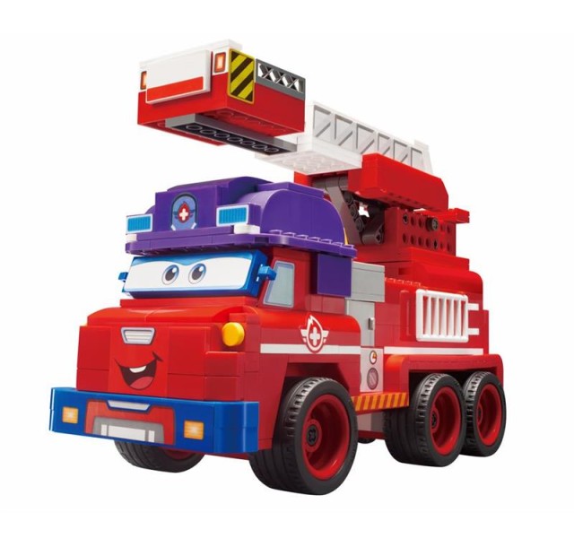 Конструктор Super Wings Small Blocks Buildable Vehicle Set Спаркі (Sparky)