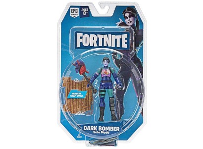 Колекційна фігурка Fortnite Solo Mode Dark Bomber, 10см