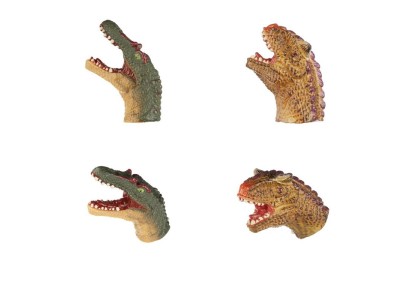 Ігровий набір Same Toy Пальчиковий театр Спинозавр та Карнотавр, 2од